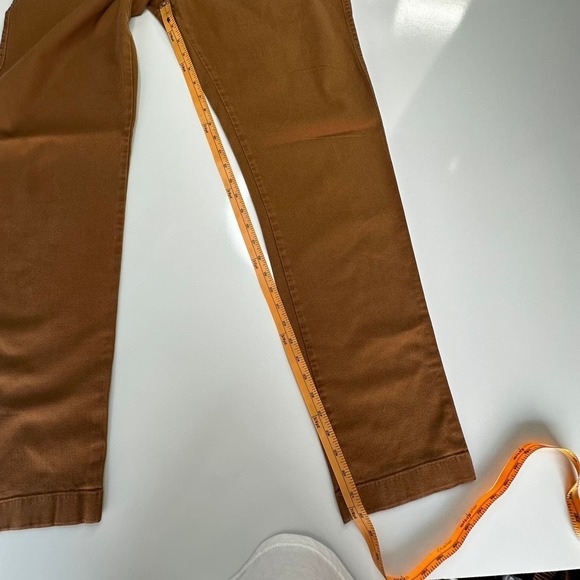 J.Crew Tan Flex Slim Fit Khaki Pants- 36x34 - Picture 7 of 7